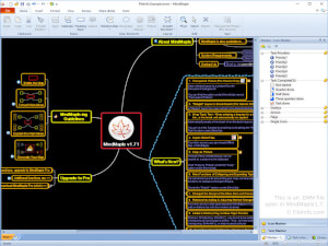 Captura de pantalla de un archivo .emm en MindMaple 1.7